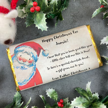 Load image into Gallery viewer, EMMA'S PICK OF THE MONTH Happy Christmas Eve Chocolate Bar-The Persnickety Co