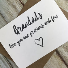 Load image into Gallery viewer, Grandads Like You Are Precious And Few Card-4-The Persnickety Co