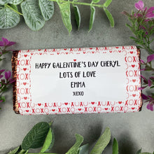 Load image into Gallery viewer, Happy Galentine&#39;s Day Chocolate Bar XOXO
