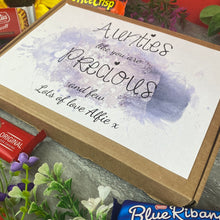 Load image into Gallery viewer, Personalised Auntie Treat Box