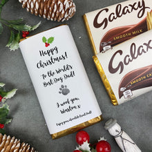 Load image into Gallery viewer, Dog Dad Gift - Christmas Chocolate Bar