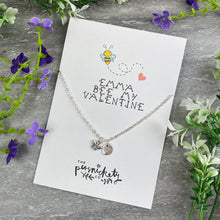 Load image into Gallery viewer, Bee My Valentine Necklace-The Persnickety Co
