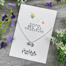 Load image into Gallery viewer, Bee My Valentine Necklace-2-The Persnickety Co
