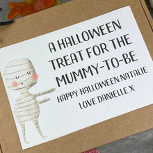 Load image into Gallery viewer, Mummy To Be! Personalised Halloween Sweet Box-7-The Persnickety Co