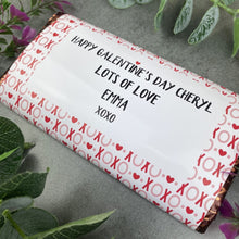 Load image into Gallery viewer, Happy Galentine's Day Chocolate Bar XOXO