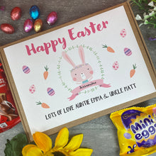 Load image into Gallery viewer, Personalised Happy Easter Chocolate Treat Box