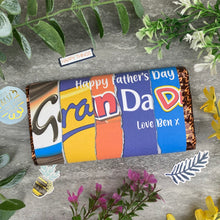 Load image into Gallery viewer, Happy Father's Day Grandad Personalised Chocolate Bar