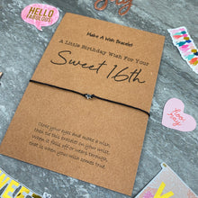 Load image into Gallery viewer, Sweet 16th Wish Bracelet-4-The Persnickety Co