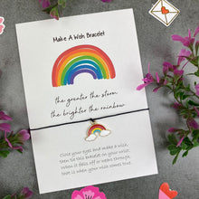 Load image into Gallery viewer, The Greater The Storm The Brighter The Rainbow-7-The Persnickety Co