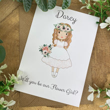 Load image into Gallery viewer, Wedding Card - Will You Be Our Flower Girl?-9-The Persnickety Co
