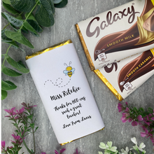 Load image into Gallery viewer, Thank You For Bee-ing Such A Great Teacher- Personalised Chocolate Bar