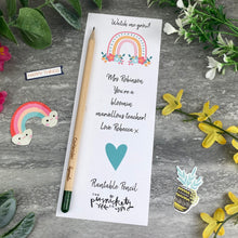 Load image into Gallery viewer, Teacher Gift - Sprout Pencil, Bloomin' Marvellous Teacher