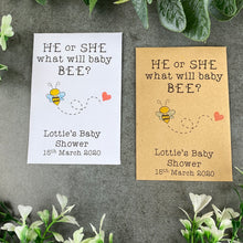 Load image into Gallery viewer, He Or She What Will Baby Bee?-The Persnickety Co