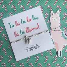 Load image into Gallery viewer, Fa la la la la la la llama Bracelet-9-The Persnickety Co