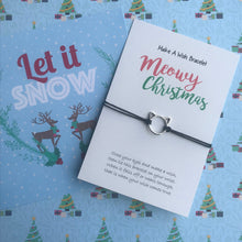 Load image into Gallery viewer, Meowy Christmas Bracelet-7-The Persnickety Co