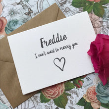 Load image into Gallery viewer, I Can't Wait To Marry You-5-The Persnickety Co
