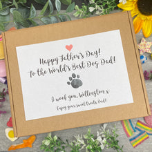 Load image into Gallery viewer, Worlds Best Dog Dad - Medium Sweet Box-The Persnickety Co