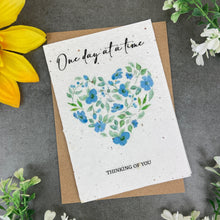 Load image into Gallery viewer, Plantable Heart Sympathy Card
