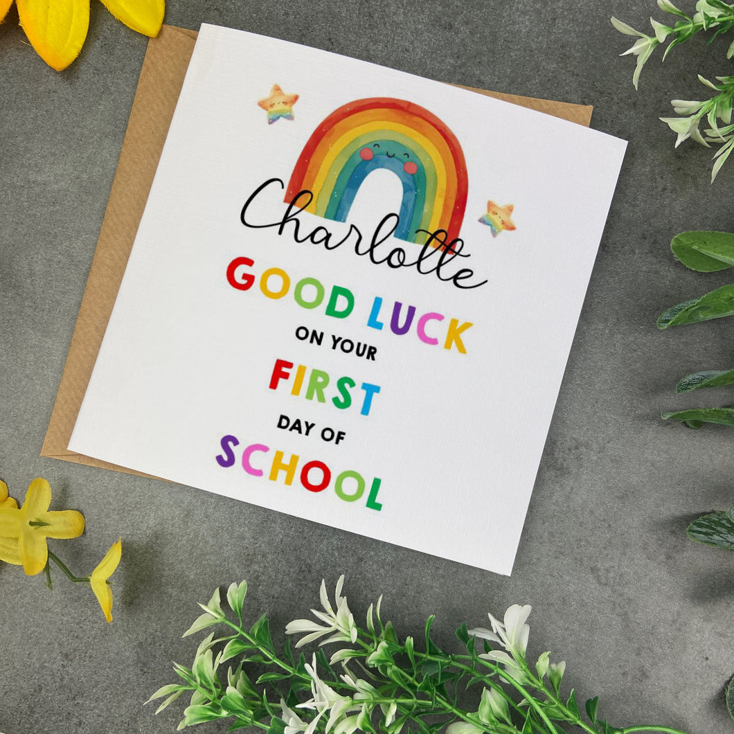 Personalised Back To School Card-The Persnickety Co