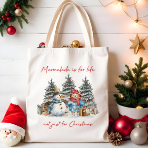 Christmas Tote Bag - Marmalade-The Persnickety Co