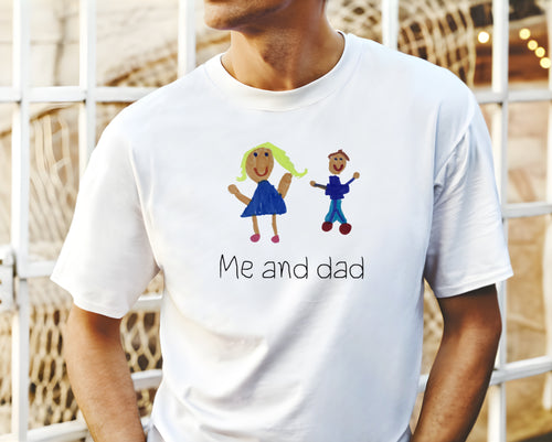 Personalised Child's Drawing T Shirt-The Persnickety Co