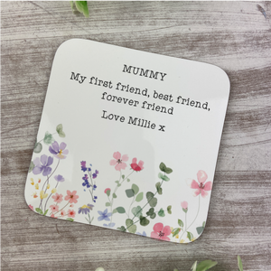 Personalised Mummy  / Mum Coaster