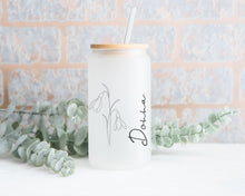 Load image into Gallery viewer, Personalised Birth Flower Tumbler
