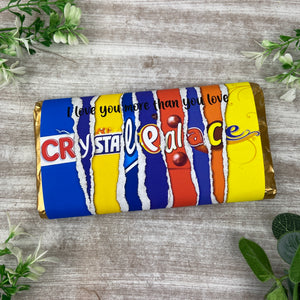 Crystal Palace Chocolate Bar - I Love You More Than...