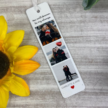 Load image into Gallery viewer, Personalised Photo Bookmark - You will forever be my always-The Persnickety Co
