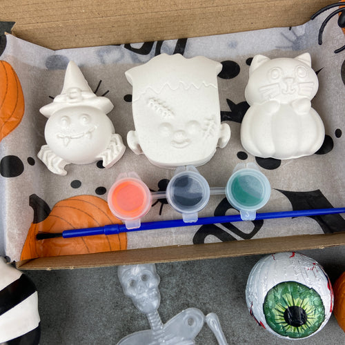 Monday Madness!! - Set of 3 Halloween Pot Paints - 2 sets for just £5!!!!!!!!-The Persnickety Co