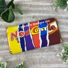 Load image into Gallery viewer, Newcastle United Chocolate Bar - I Love You More Than...
