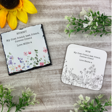 Load image into Gallery viewer, Personalised Mummy / Mum Coaster-The Persnickety Co
