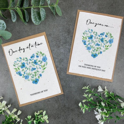 Plantable Heart Sympathy Card-The Persnickety Co