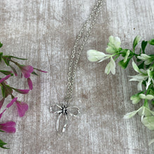 Load image into Gallery viewer, Whimsical Bow Necklace in Cloche - A Special Auntie
