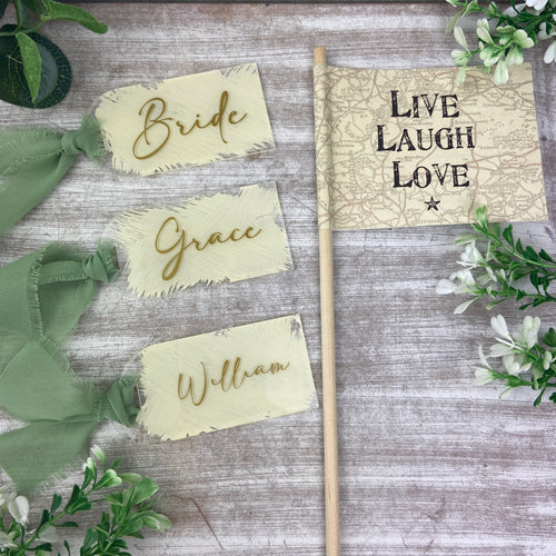 Custom Acrylic Name Tags-The Persnickety Co