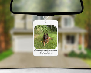 Custom Pet Photo Car Air Freshener-The Persnickety Co
