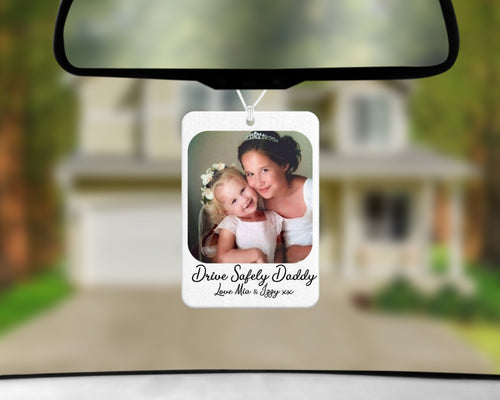 Custom Photo Car Air Freshener-The Persnickety Co