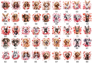 Valentine Dog Treat Cone