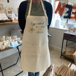 Egg-cellent Grandad Apron