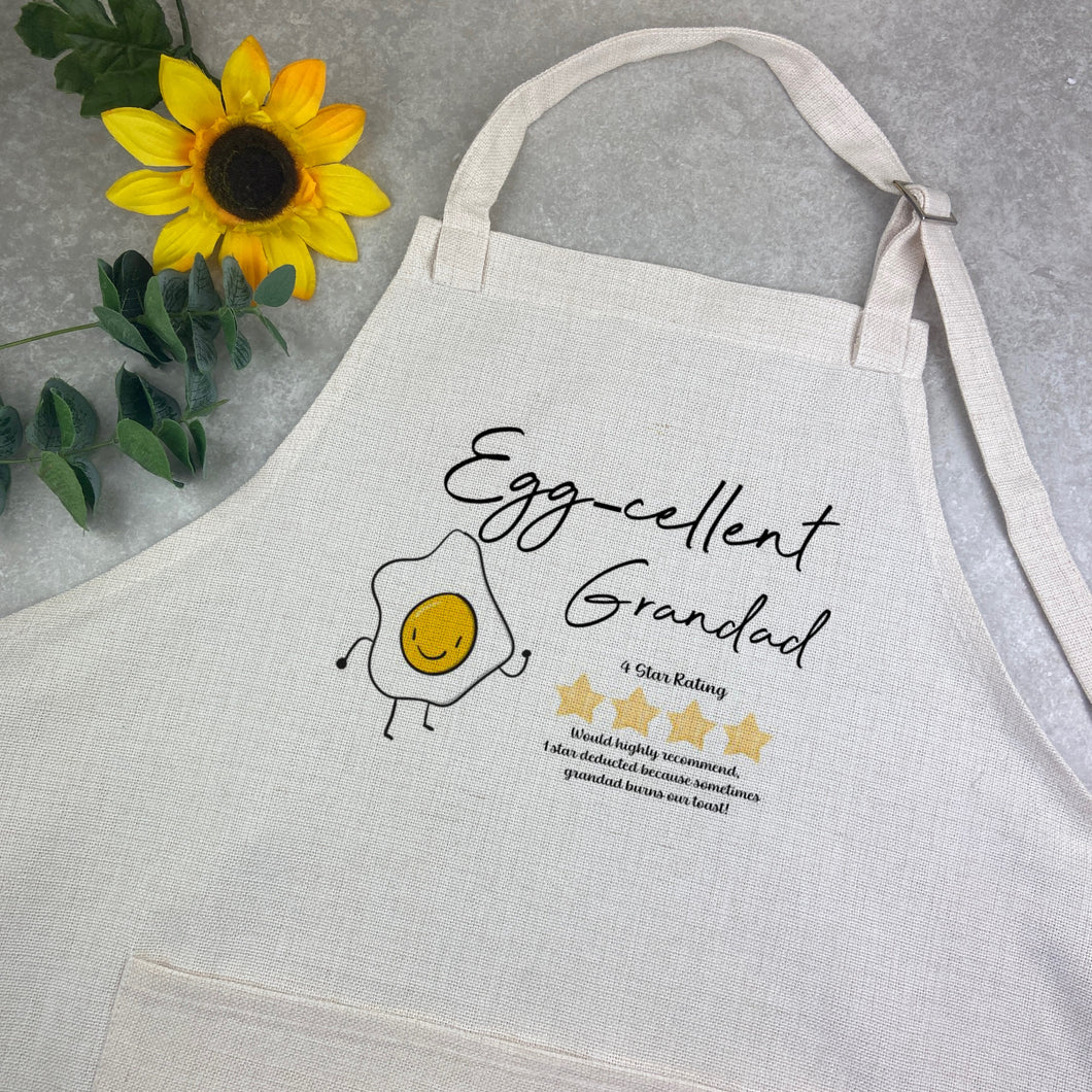 Egg-cellent Grandad Apron-The Persnickety Co