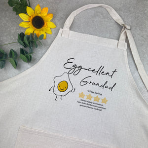 Egg-cellent Grandad Apron
