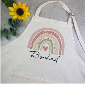 Personalised Rainbow Apron-The Persnickety Co