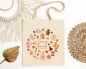 Personalised Autumn Tote Bag-The Persnickety Co