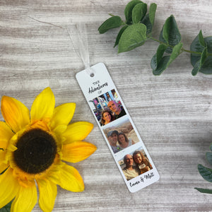 Personalised Photo Bookmark - The Adventures Of...
