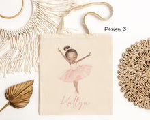 Load image into Gallery viewer, Personalised Ballerina Tote Bag
