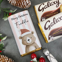Load image into Gallery viewer, Personalised Christmas Festive Friends Chocolate Bar
