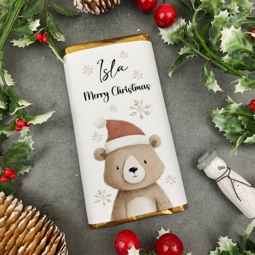 Personalised Christmas Chocolate Bar - Festive Friends-The Persnickety Co