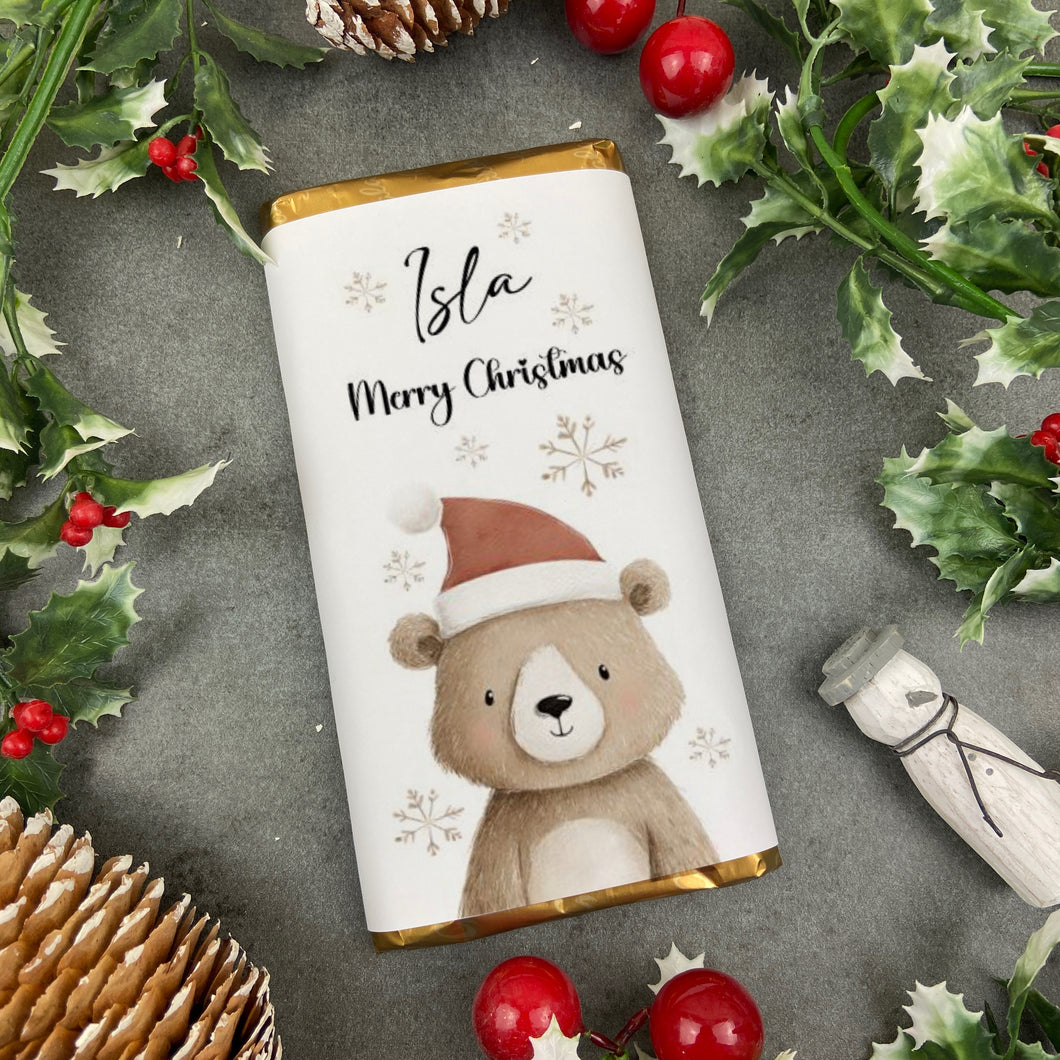 Personalised Christmas Chocolate Bar - Festive Friends-The Persnickety Co