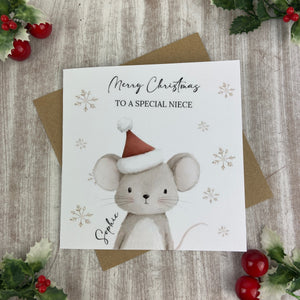 Personalised Christmas Card - Festive Friends