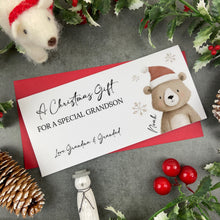 Load image into Gallery viewer, Personalised Festive Friends Christmas Money Wallet-The Persnickety Co
